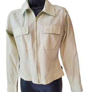 Vintage Esprit light green crop jacket small